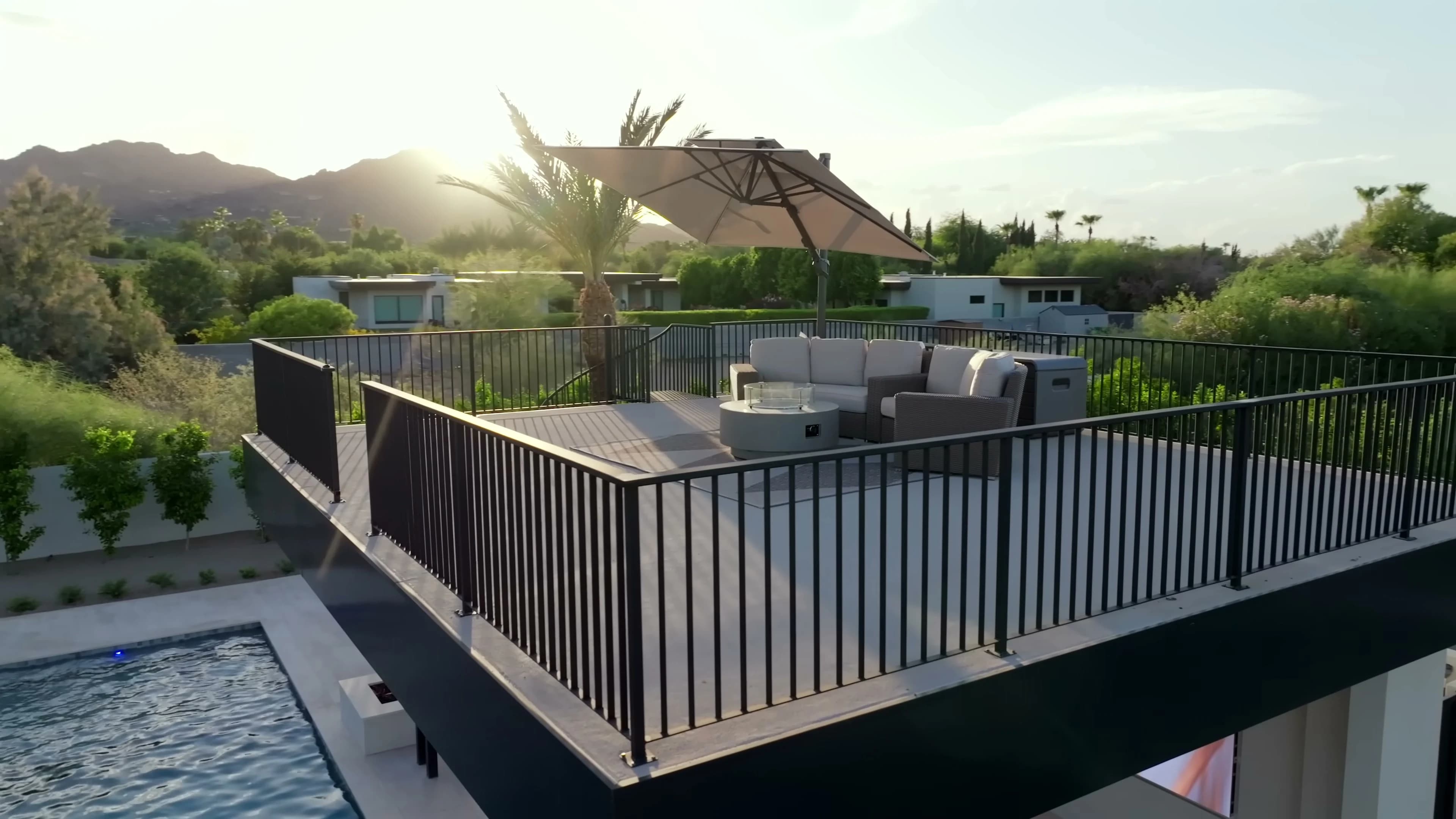 218″ Outdoor MicroLED Home Theater in Paradise Valley