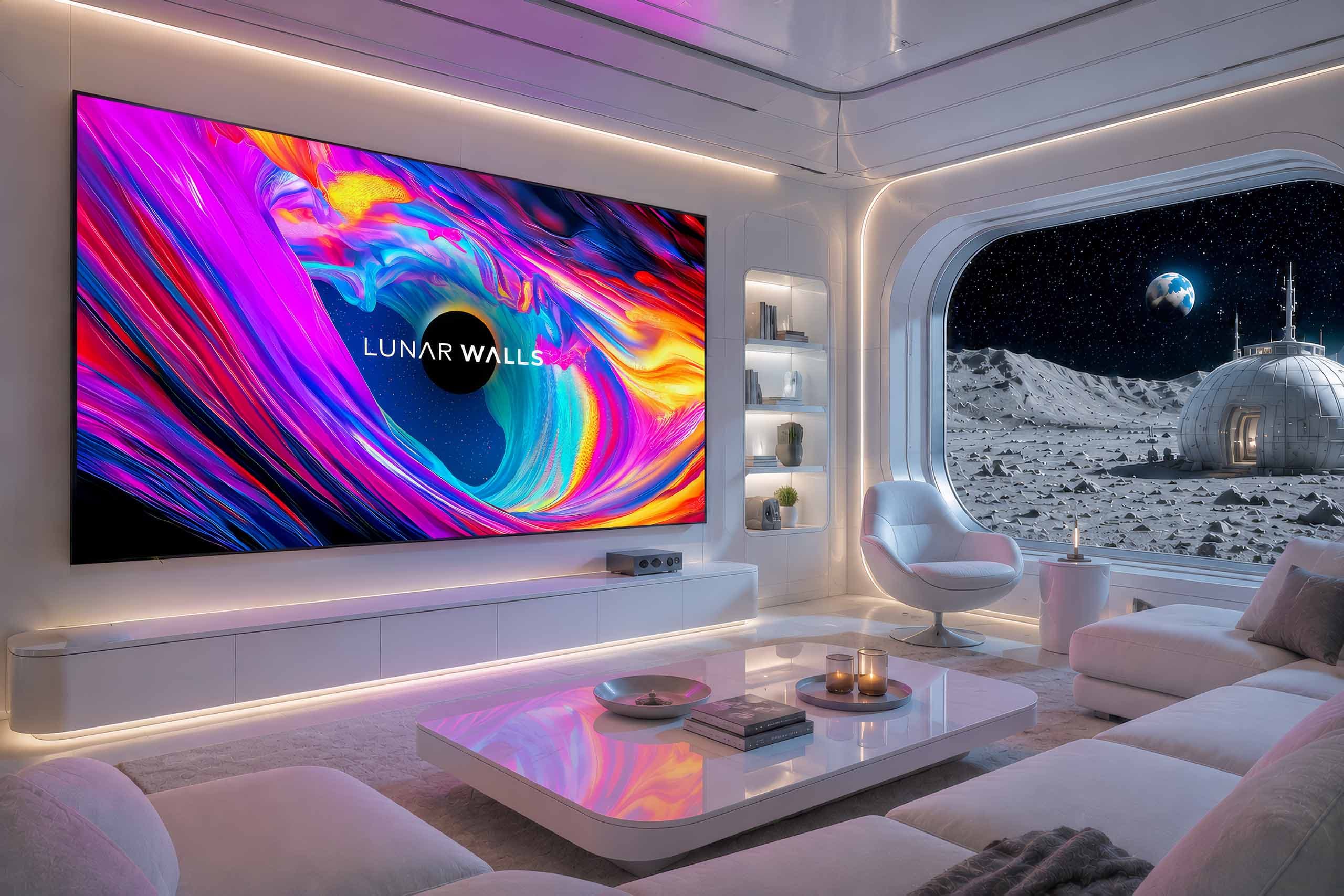 Lunar Phase 3840 lifestyle installation