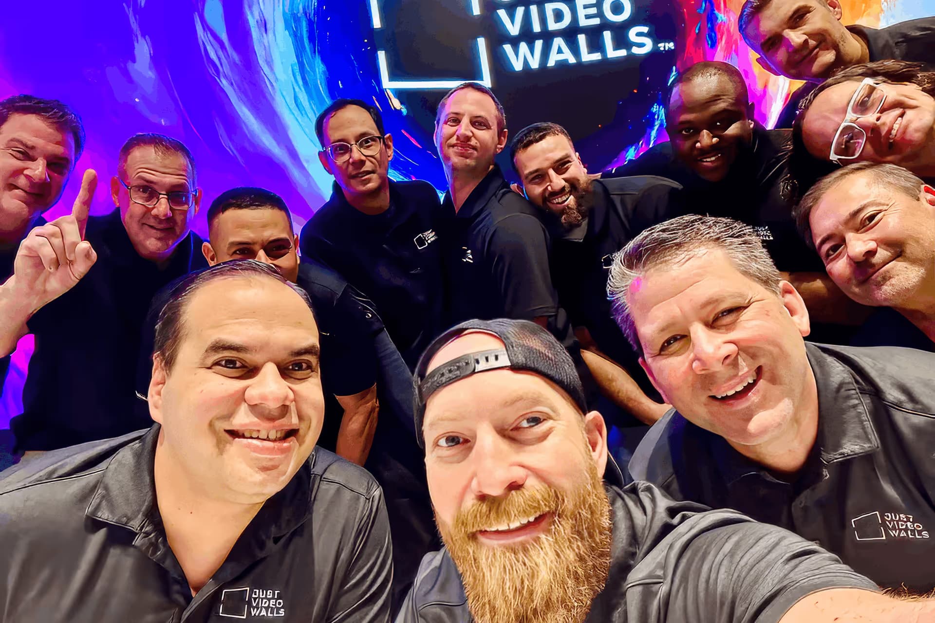 The Just Video Walls team