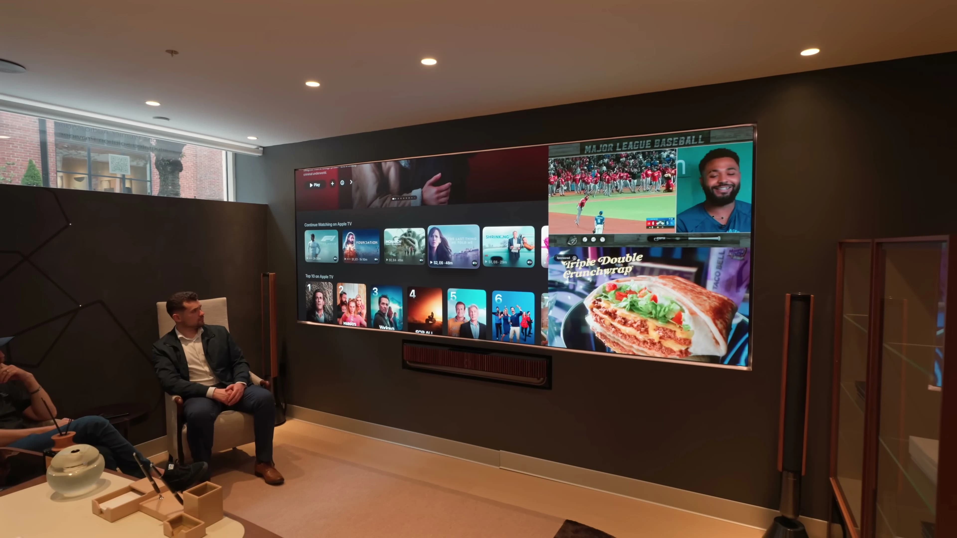 Bang & Olufsen Boston: A 151″ MicroLED Built for the Home Office