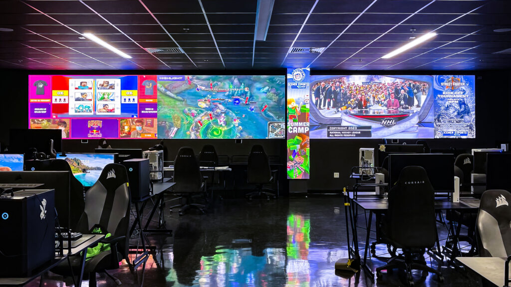 just video walls esports